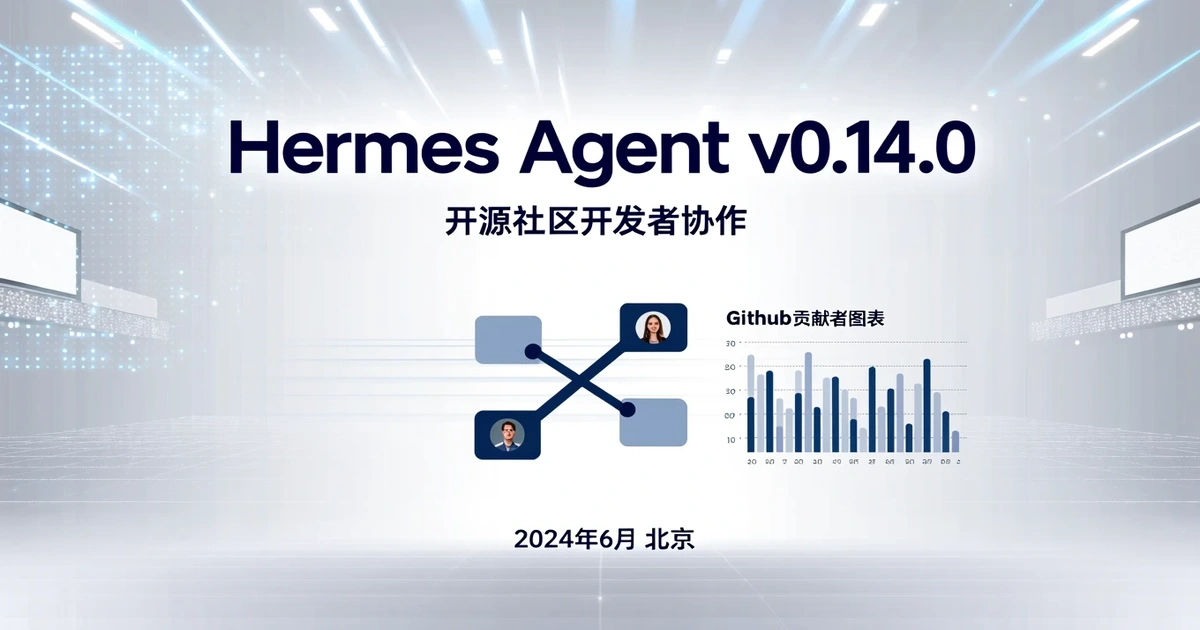 Hermes Agent v0.14.0发布：215位开发者联手打造”基础之柱”，xAI Grok、Microsoft Teams重磅登场