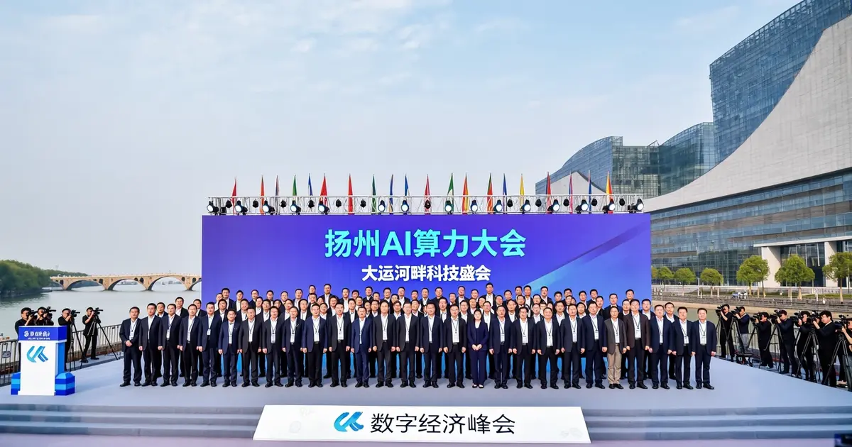 扬州AI算力生态大会：千年古城如何成为「中国算力之城」