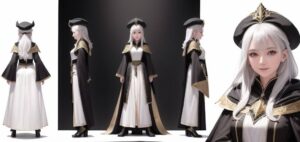 如何使用Stable Diffusion来制作角色设定图——Stable Diffusion进阶教程!