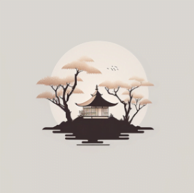 日本风格Logo-4 【Midjourney创作魔法】102个Midjourney设计LOGO的提示词分享