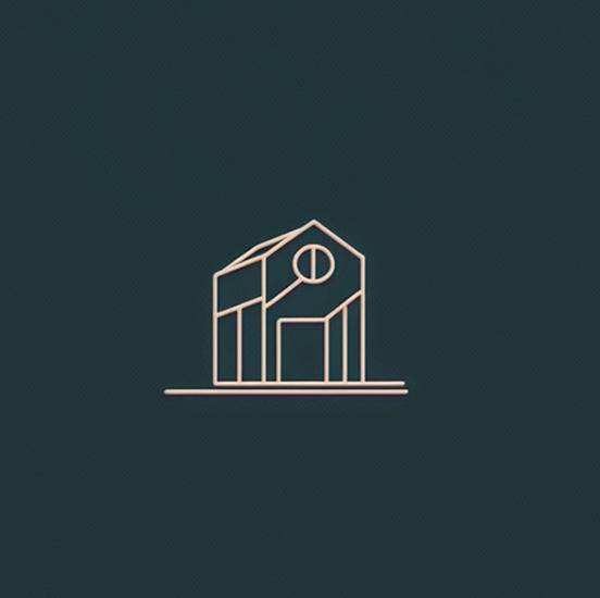 极简线条Logo-5 【Midjourney创作魔法】102个Midjourney设计LOGO的提示词分享