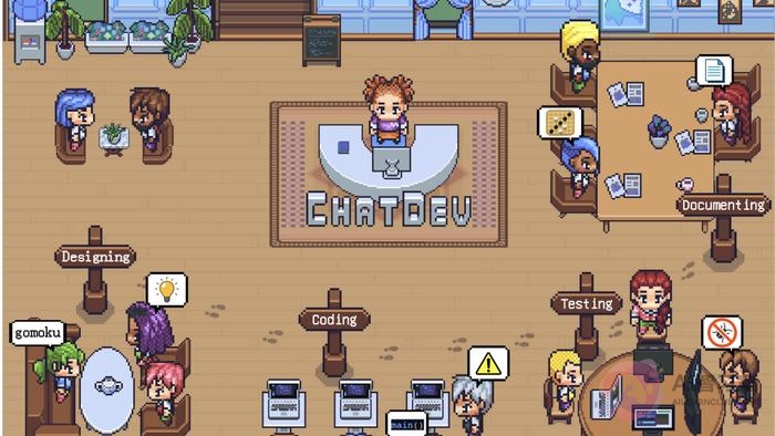 清华打造“ChatDev” AI开发工作室,游戏研发全程零人工干预