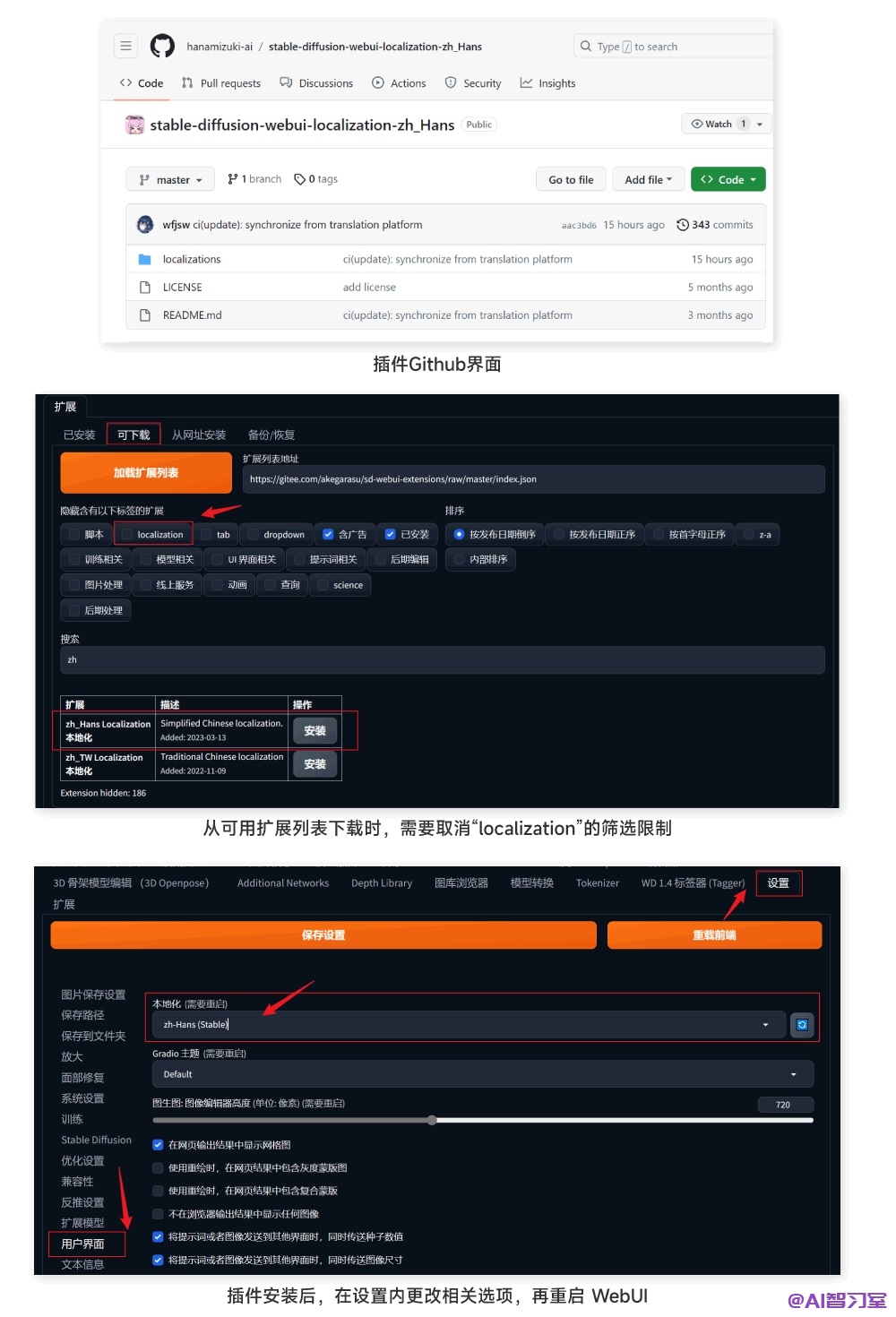 【Stable Diffution基础教程】Stable Diffution WebUI必装的5个基础插件推荐