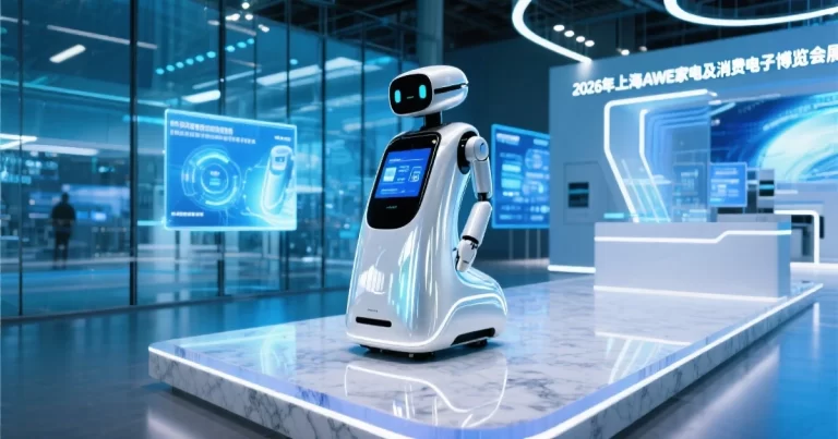 AWE2026 机器人新品大爆发：剥香蕉皮、家庭管家、AI 陪伴，具身智能真的来了