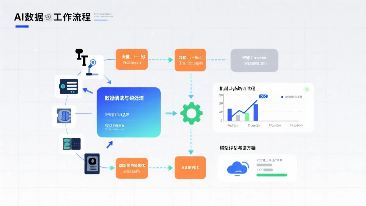 AI 数据工作流程