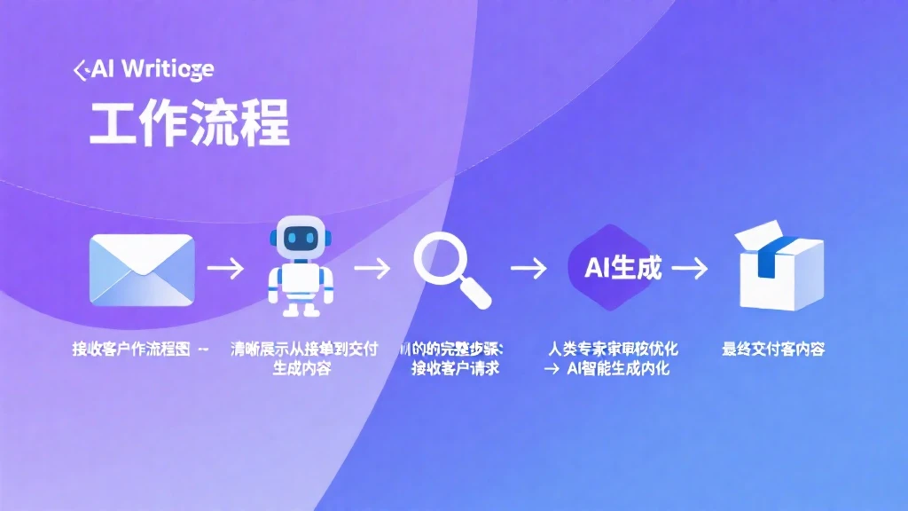 AI代写完整工作流程：从接单沟通到AI生成再到交付的闭环