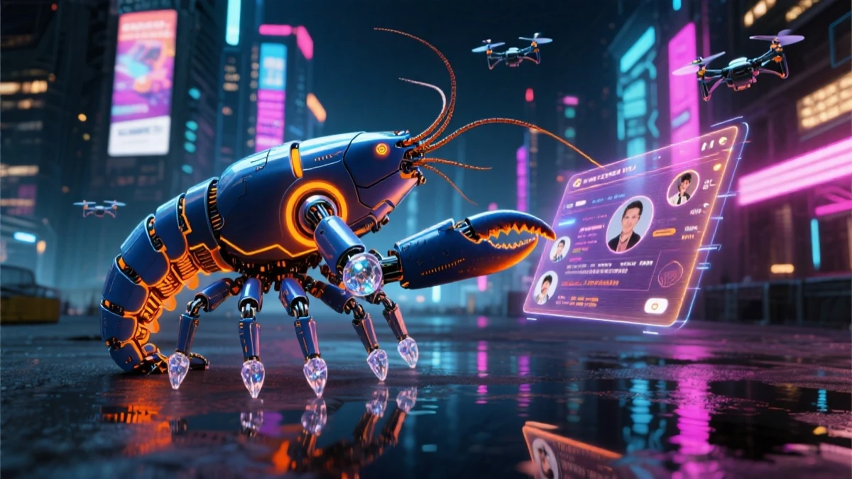 OpenClaw 龙虾 AI 机器人社交