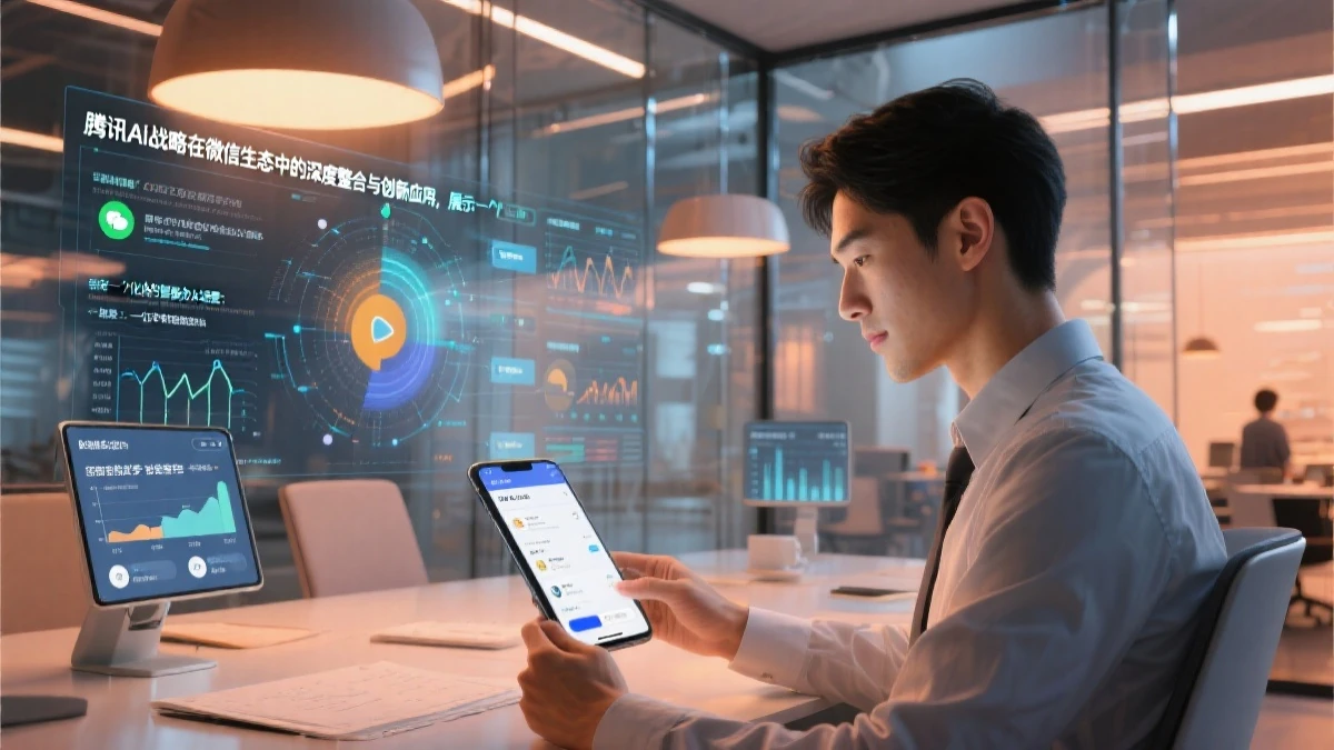 腾讯 AI 战略微信生态系统