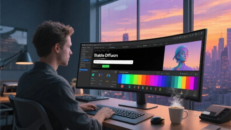 AI 绘画创作过程