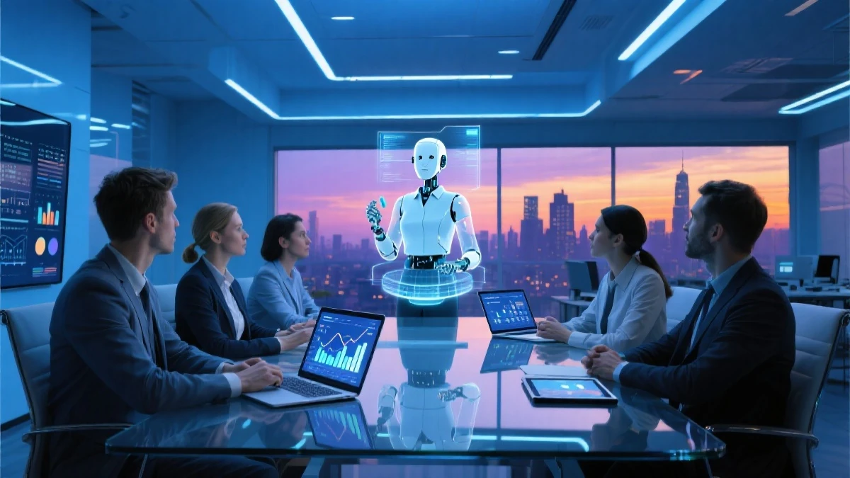 企业团队与AI协作场景