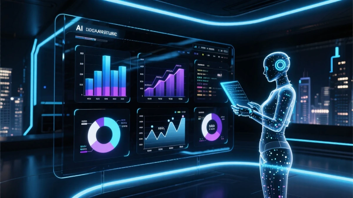 AI数据分析仪表板