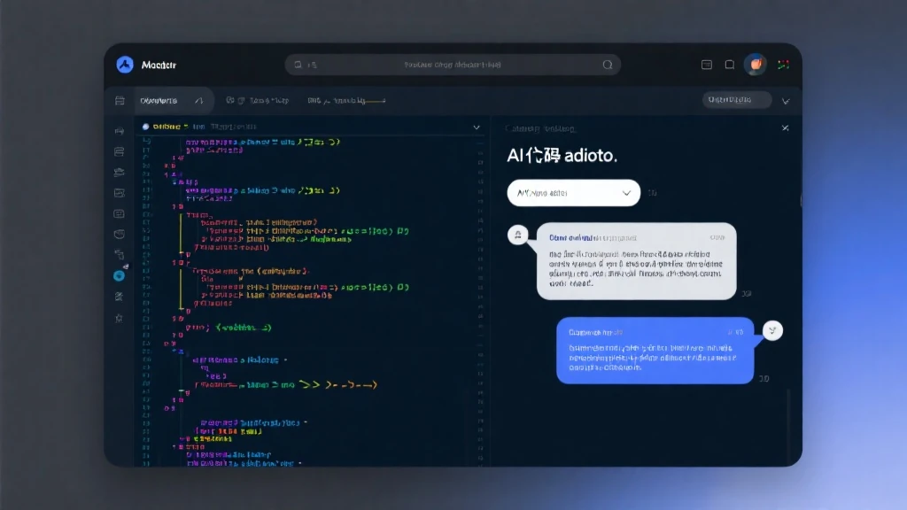 Cursor AI编程助手界面:代码编辑与AI对话并排显示