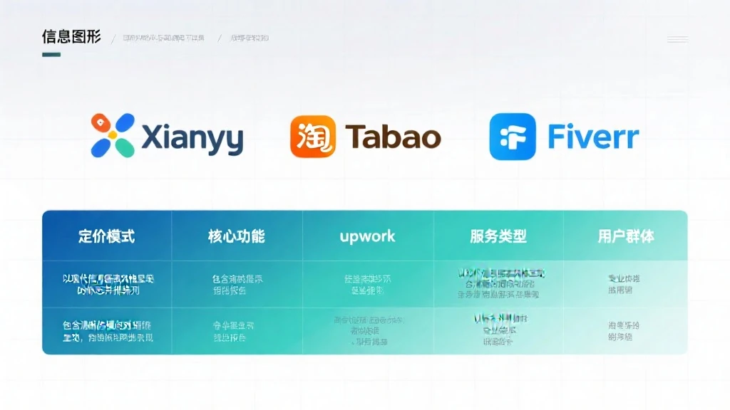 主流接单平台对比：闲鱼、淘宝、Upwork等平台的优缺点分析