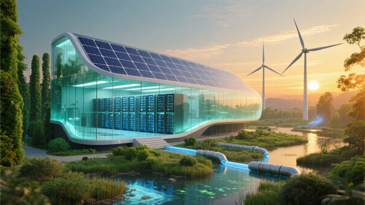 绿色能源数据中心