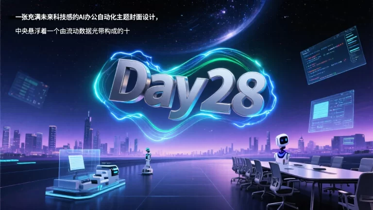 Day28：AI 办公自动化实战——Excel/PPT/Word/邮件，一个比一个快
