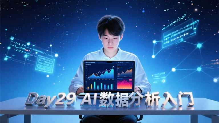 Day29：AI 数据分析入门——从数据清洗到自动报告，小白也能玩转