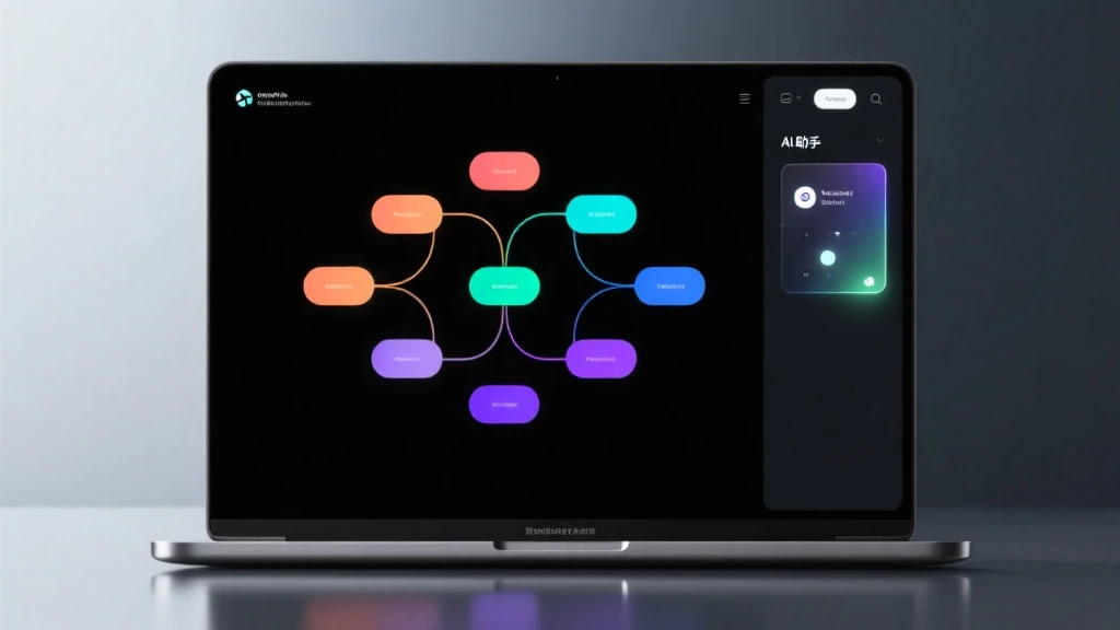 MindSea AI思维导图界面：简洁现代的软件操作界面展示
