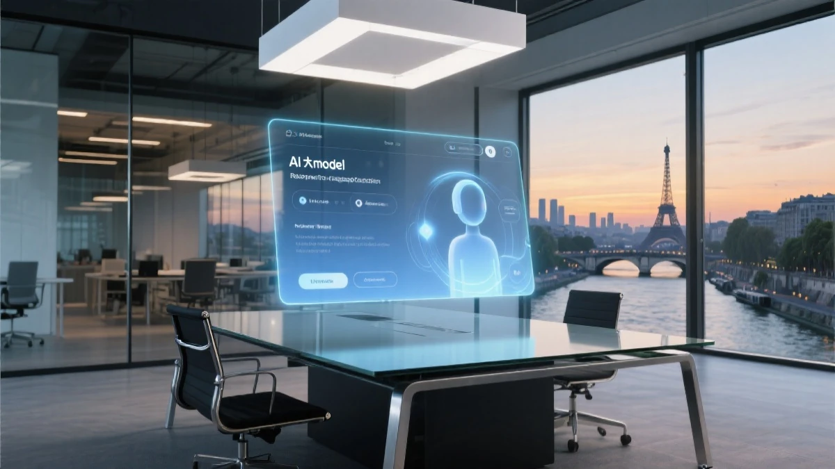 Mistral AI对话界面