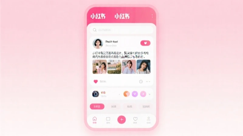 小红书笔记创作界面