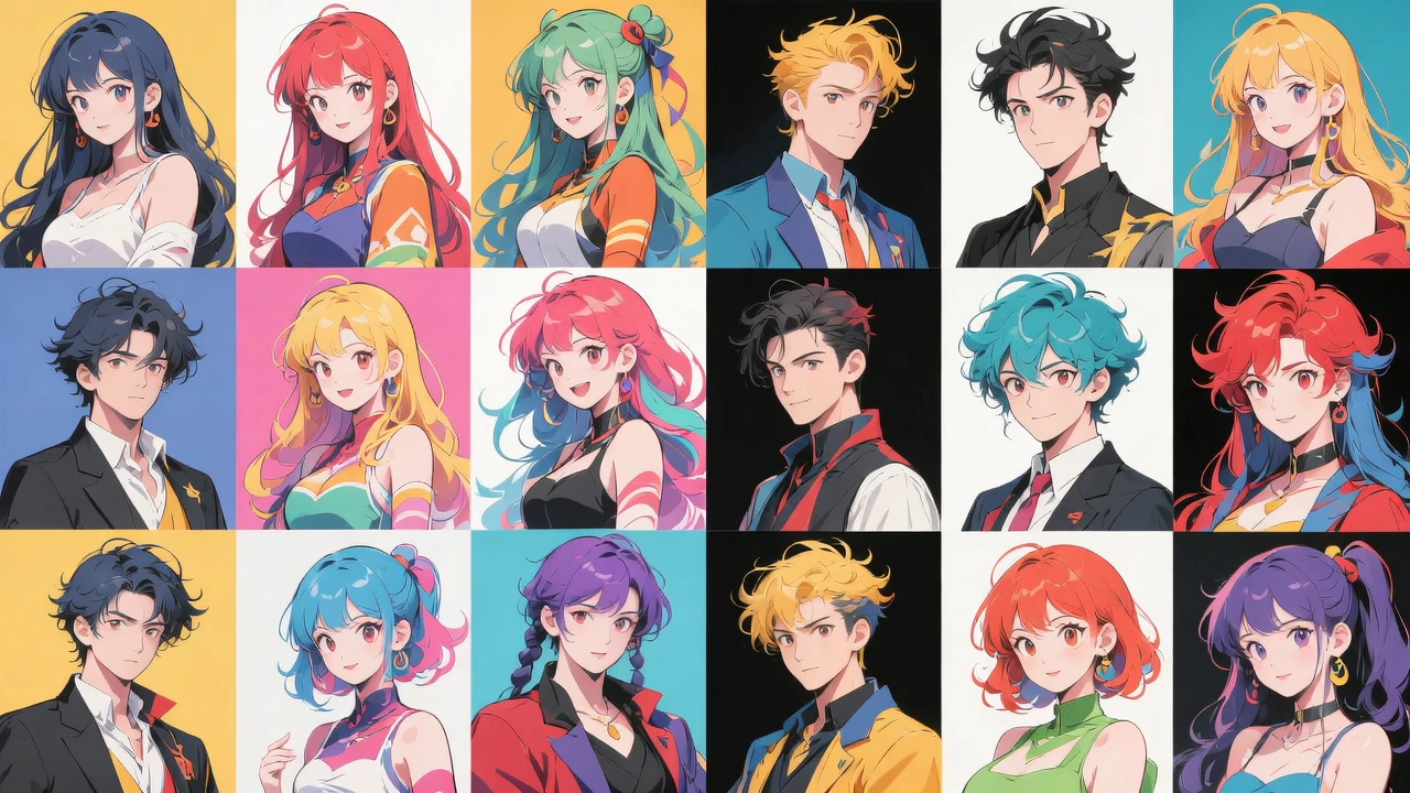 头像定制案例展示