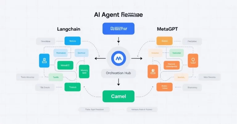 【高级应用】Day16:AI Agent开发框架实战–LangChain/MetaGPT/Camel框架对比