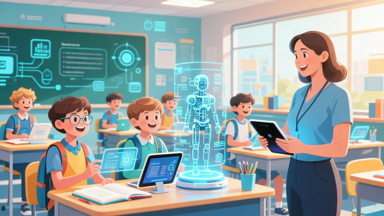 重磅！教育部等五部门联合印发”AI+教育”行动计划：AI全面纳入中小学课程