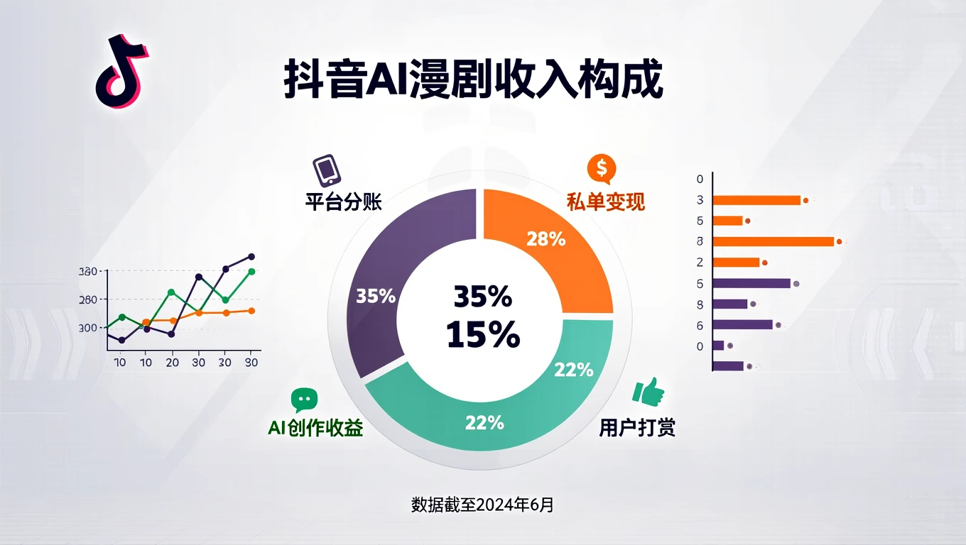 AI漫剧收入构成图