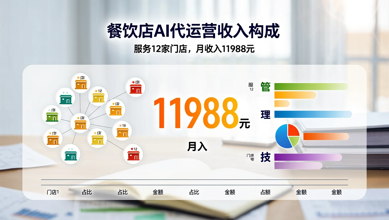 餐饮店AI代运营市场