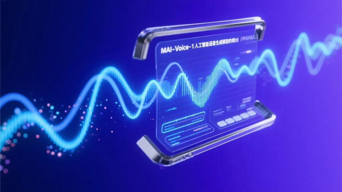MAI语音生成界面