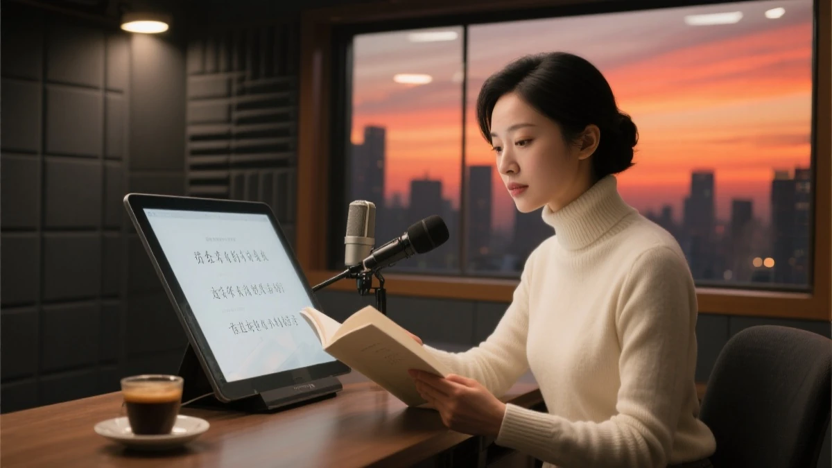 AI配音：多音色文字转语音