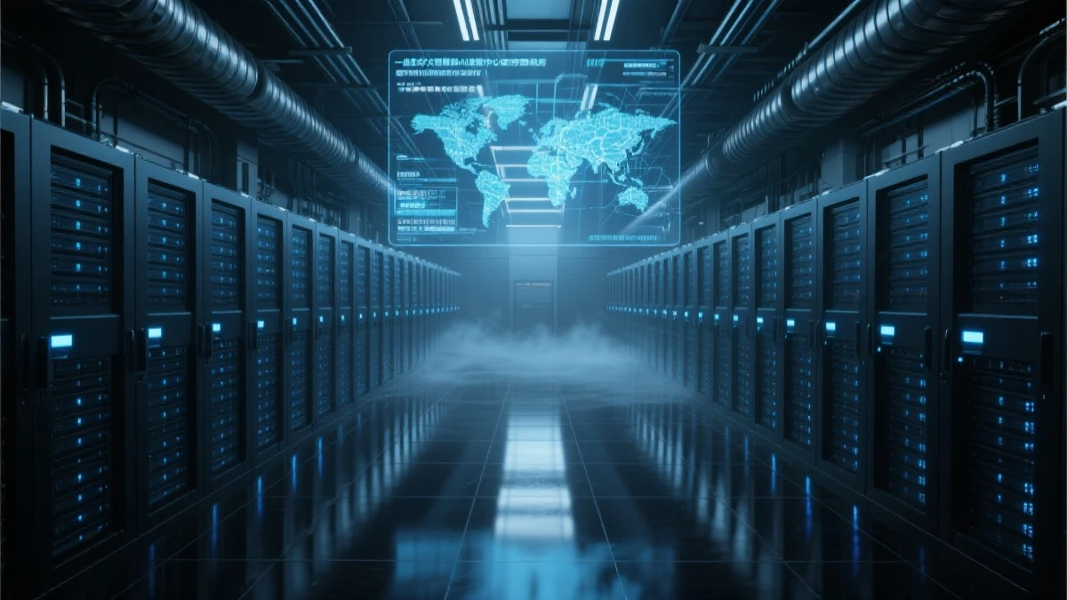 美国AI数据中心施工现场，变压器设备就位