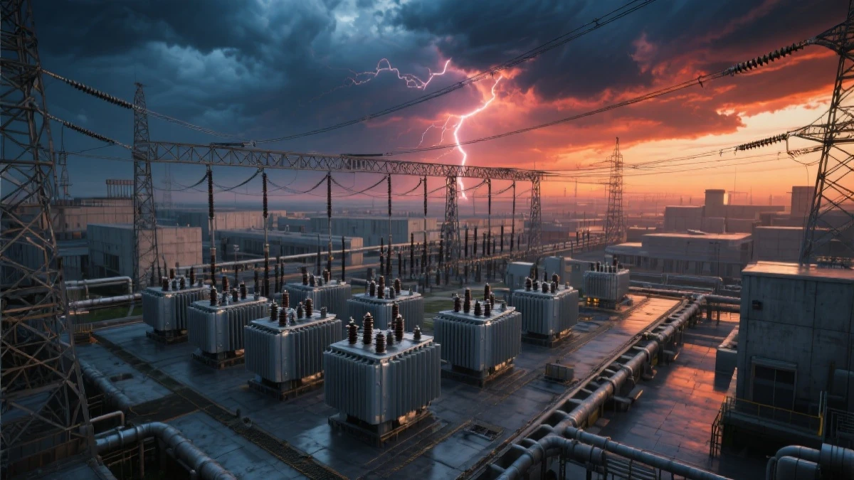 AI数据中心服务器机房，GPU集群运行中