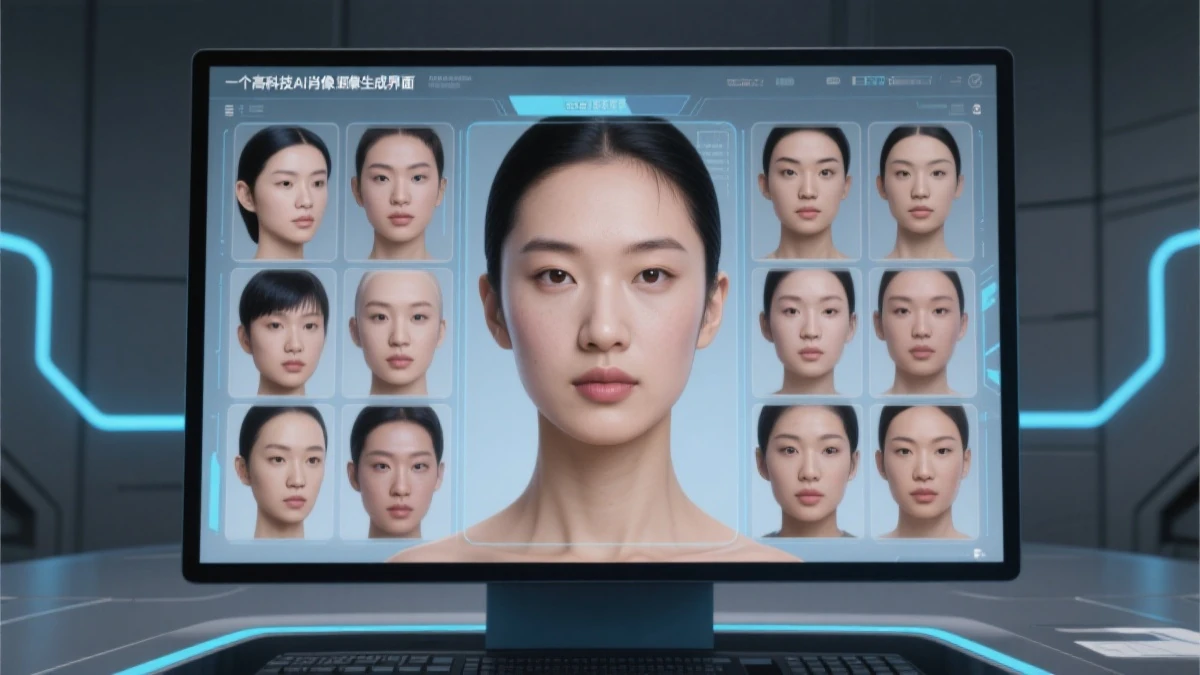 捏脸系统：AI实现千人千面