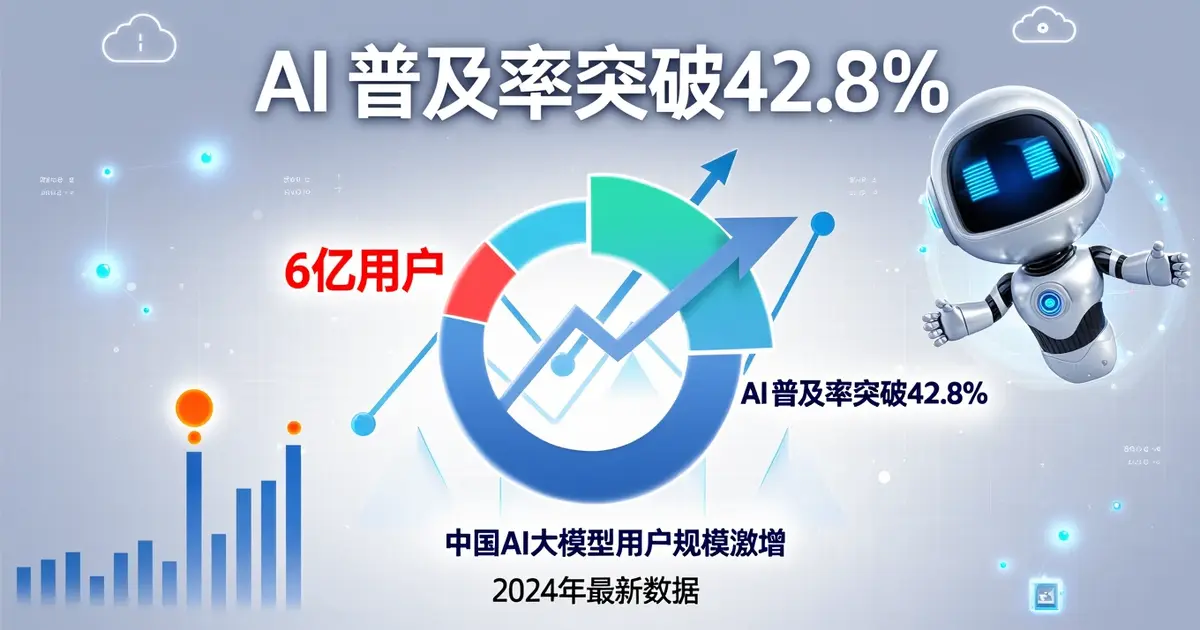 2026年AI普及率突破42.8%：一场史无前例的技术渗透
