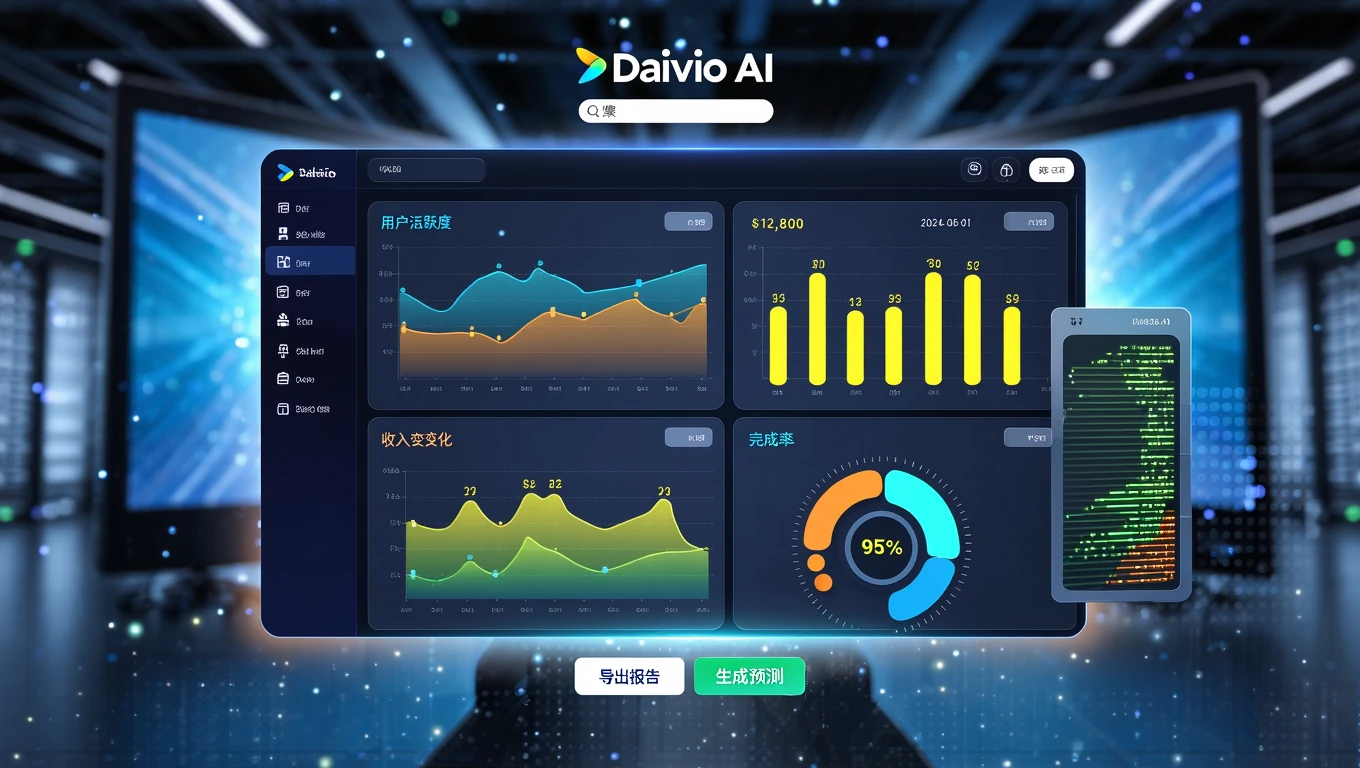 Daivio深度评测：AI驱动的数据分析平台，普通人也能做数据科学家做的事