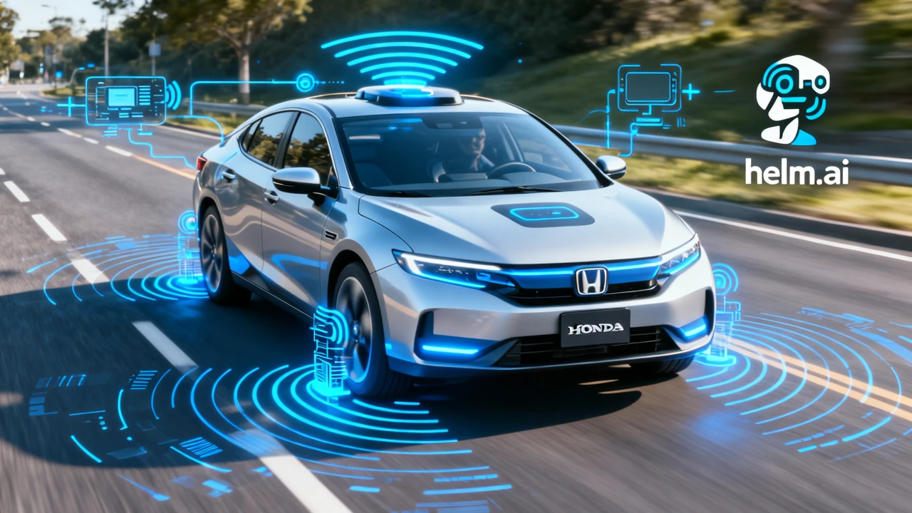 本田追加投资硅谷自动驾驶AI公司helm.ai，2027年起搭载于电动汽车
