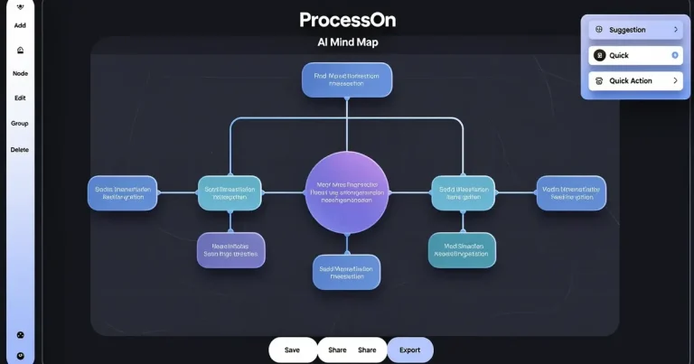 ProcessOn深度评测:AI加持的在线思维导图神器,让你的思维可视化