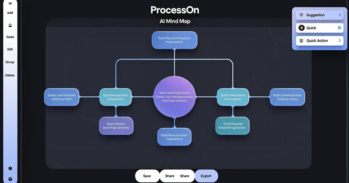 ProcessOn深度评测：AI加持的在线思维导图神器，让你的思维可视化