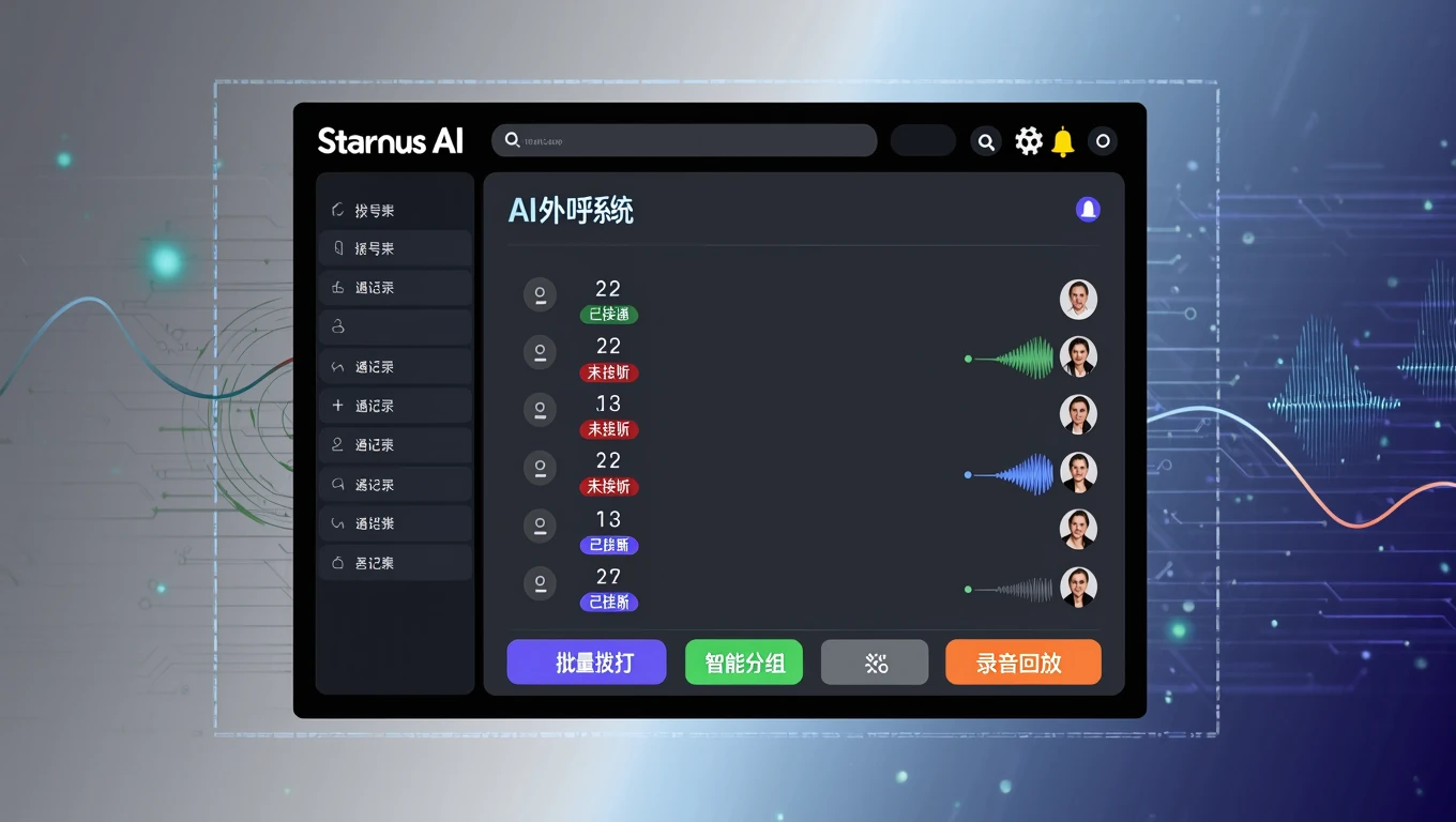 Starnus AI深度评测：自主型AI销售员工，自动执行全链路外呼和销售，让AI真正替你”打工”