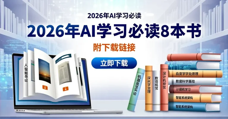2026年AI学习必读8本书（附下载链接）