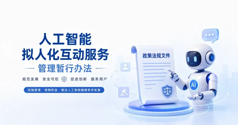 人工智能拟人化互动服务管理暂行办法