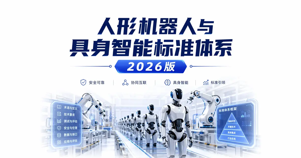 人形机器人与具身智能标准体系（2026版）
