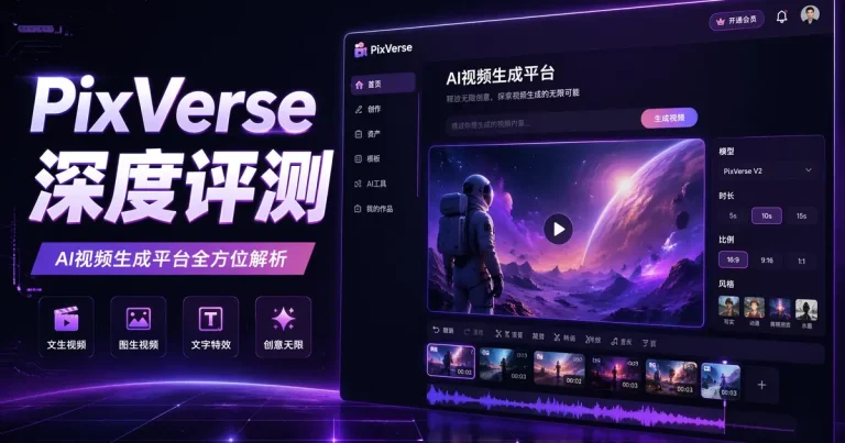 PixVerse深度评测:爱诗科技出海爆款,5秒极速出片,AI视频生成的”抖音工厂”是怎么炼成的