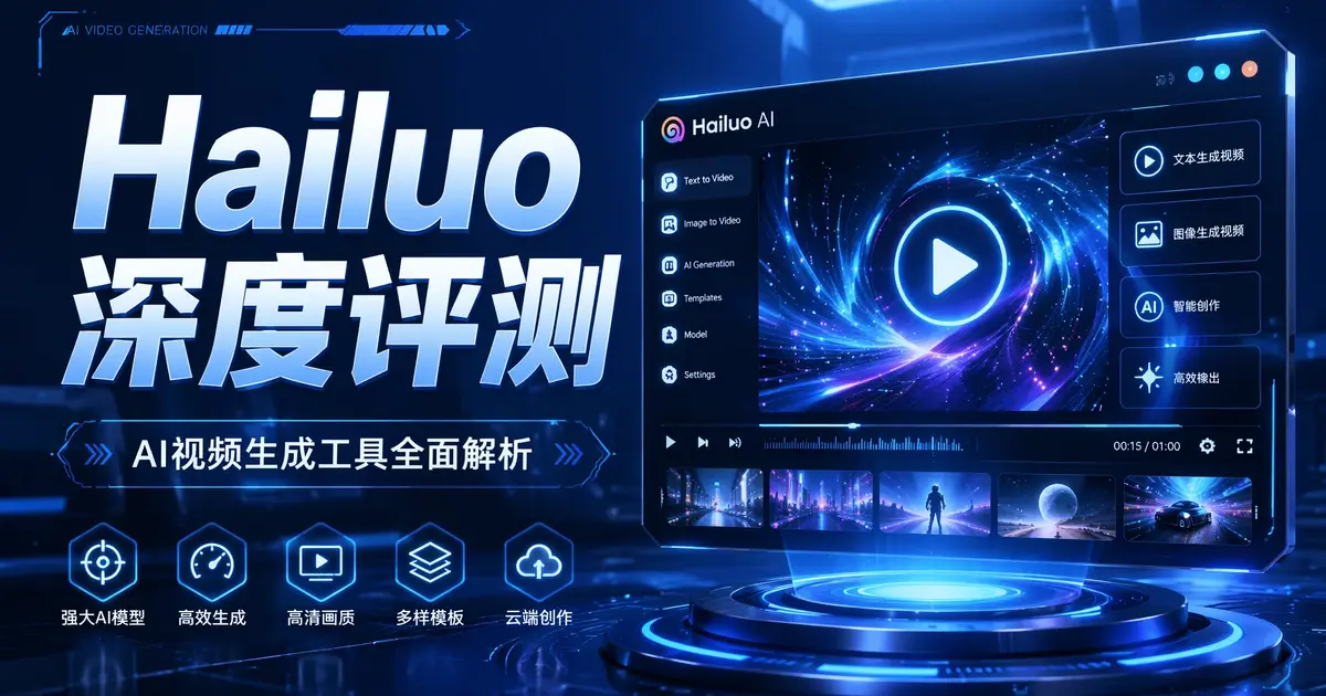 Hailuo深度评测：MiniMax旗下AI视频平台，物理建模登顶V-Bench榜首，2026年出海爆款是怎样炼成的