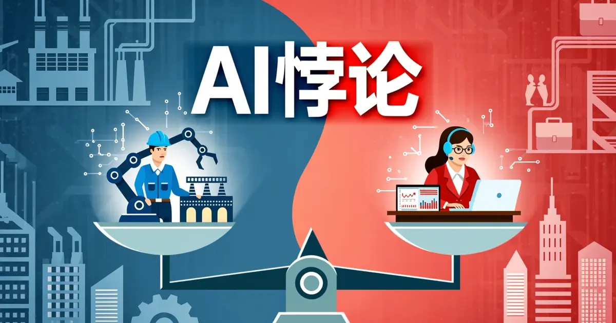 AI悖论：生产率繁荣预期下，就业结构性冲击已提前到来