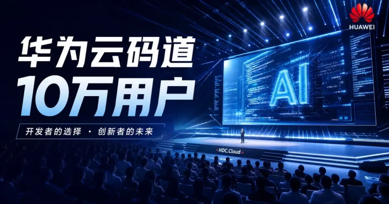 华为云码道4个月10万用户、5月30日已商用:周跃峰甩出”碳基-硅基翻译器”,Agentic Infra新范式一同亮相