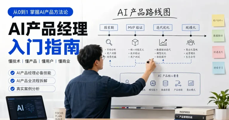 【AI学习拼图系列】AI 产品经理入门：5 大核心能力 + 3 步转型路径，从协调者到系统设计者