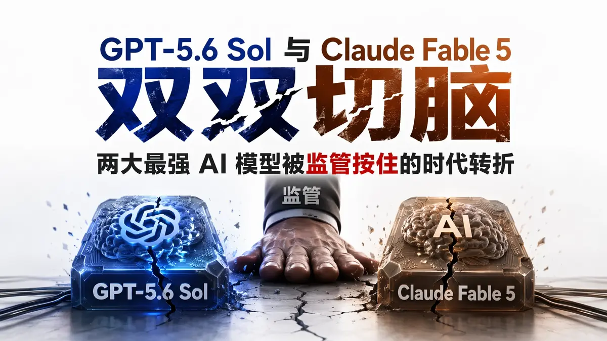 GPT-5.6 Sol 与 Fable 5 双双”切脑”:当最强 AI 被按住,算法配给时代正式开启