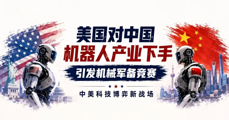 继芯片之后,美国对中国机器人下手了:卢特尼克闭门吹风”机械军备竞赛”,中方反制已在路上
