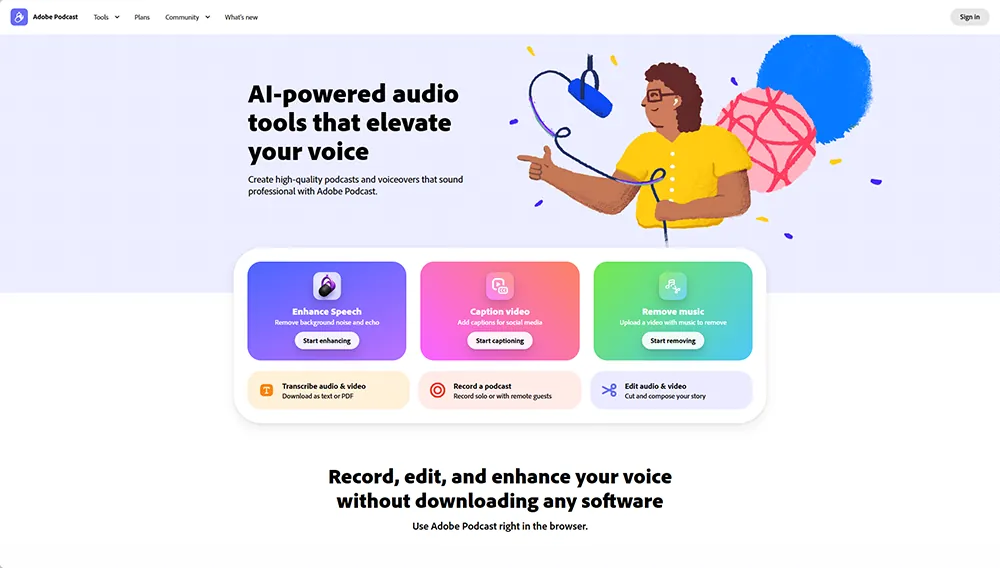 Adobe Podcast
